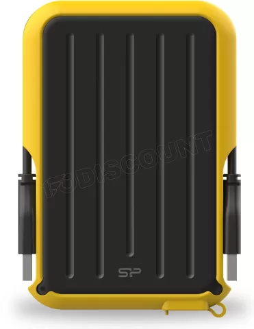 Photo de Disque dur externe Silicon Power Armor A66 - 1To (Noir/Jaune)