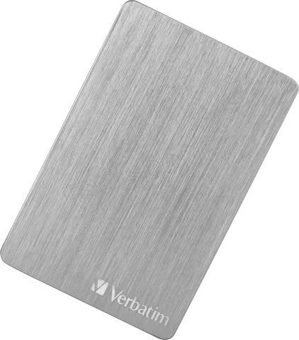 Photo de Disque dur externe Verbatim Store'N'Go Alu Slim - 1To (Argent)
