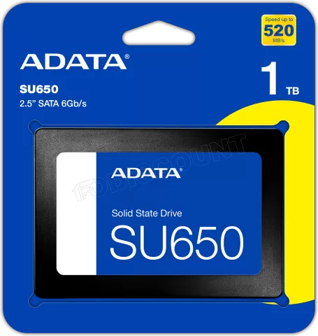 Photo de Disque SSD Adata Ultimate SU650 1To  - S-ATA 2,5"