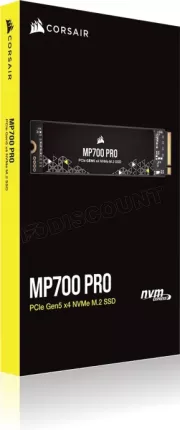 Photo de Disque SSD Corsair MP700 Pro 2To - NVMe M.2 Type 2280