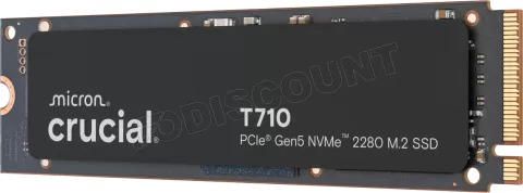 Photo de Disque SSD Crucial T710 1To - NVMe M.2 Type 2280 Version OEM (Tray)