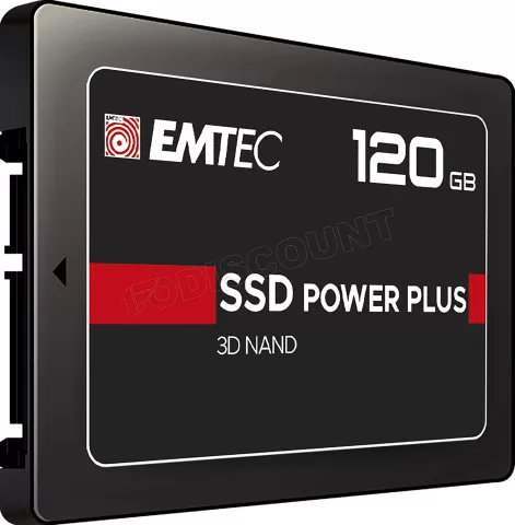 Photo de Disque SSD Emtec X150 Power Plus 120Go - S-ATA 2,5"