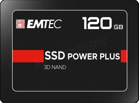 Photo de Disque SSD Emtec X150 Power Plus 120Go - S-ATA 2,5"