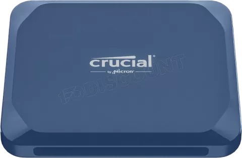 Photo de Disque SSD externe Crucial X10 - 1To (Bleu)