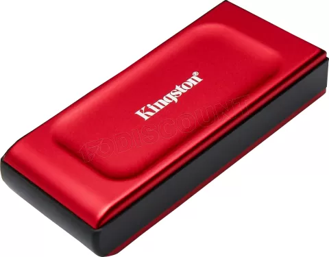 Photo de Disque SSD externe Kingston XS1000 - 1To (Rouge)