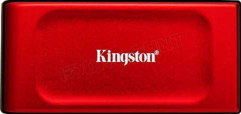 Photo de Disque SSD externe Kingston XS1000 - 1To (Rouge)