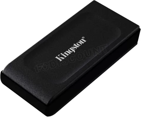 Photo de Disque SSD externe Kingston XS1000 - 2To (Noir)