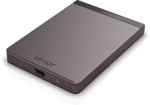 Photo de Disque SSD externe Lexar SL200 - 512Go (Gris)