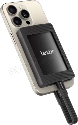 Photo de Disque SSD externe Lexar SL500M - 4To (Noir)