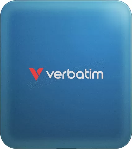 Photo de Disque SSD externe magnétique Verbatim SnapBack - 2To (Bleu)
