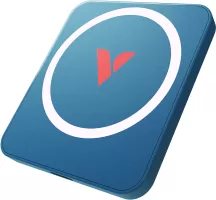 Photo de Disque SSD externe magnétique Verbatim SnapBack - 2To (Bleu)