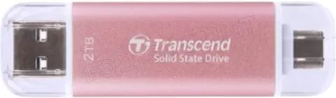 Photo de Disque SSD externe Transcend ESD310 - 2To (Rose)