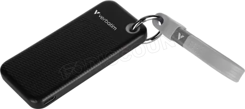 Photo de Disque SSD externe Verbatim Pocket - 256Go (Noir/Gris)