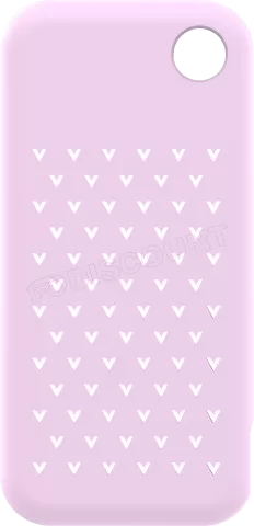 Photo de Disque SSD externe Verbatim Pocket Couleur - 1To (Blanc/Violet)