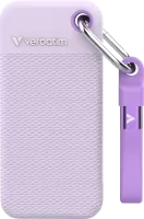 Photo de Disque SSD externe Verbatim Pocket Couleur - 2To (Blanc/Violet)