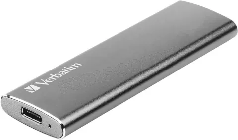 Photo de Disque SSD externe Verbatim VX500 - 120Go (Gris)