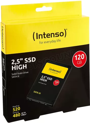 Photo de Disque SSD Intenso 120Go - S-ATA 2,5"