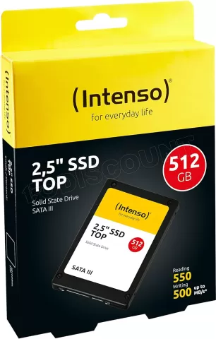 Photo de Disque SSD Intenso 512Go - S-ATA 2,5"