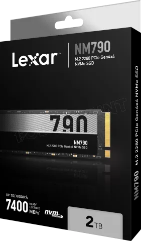 Photo de Disque SSD Lexar NM790 2To  - NVMe M.2 Type 2280