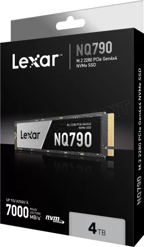 Photo de Disque SSD Lexar NQ790 4To  - NVMe M.2 Type 2280