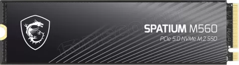 Photo de Disque SSD MSI Spatium M560 1To - NVMe M.2 Type 2280
