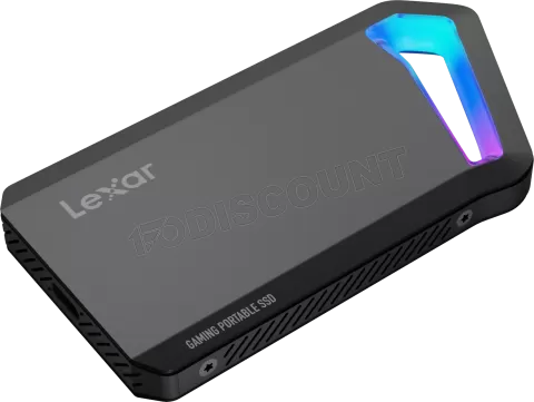 Photo de Disque SSD NVMe externe Lexar SL660 Blaze Gaming RGB - 1To  (Noir)