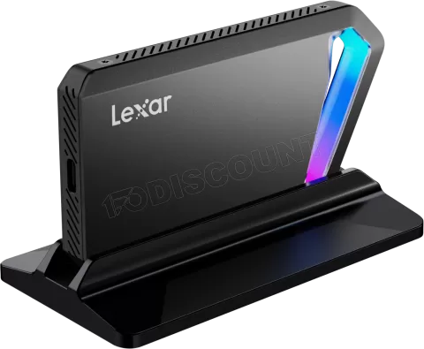 Photo de Disque SSD NVMe externe Lexar SL660 Blaze Gaming RGB - 1To  (Noir)