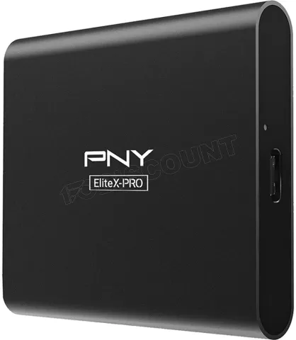 Photo de Disque SSD NVMe externe PNY EliteX-Pro - 1To  (Noir)