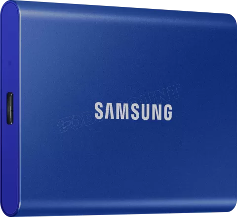 Photo de Disque SSD NVMe externe Samsung T7 - 1To  (Bleu)