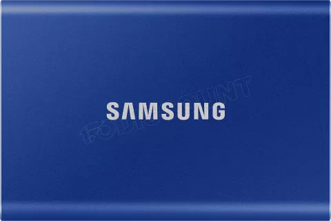 Photo de Disque SSD NVMe externe Samsung T7 - 2To  (Bleu)