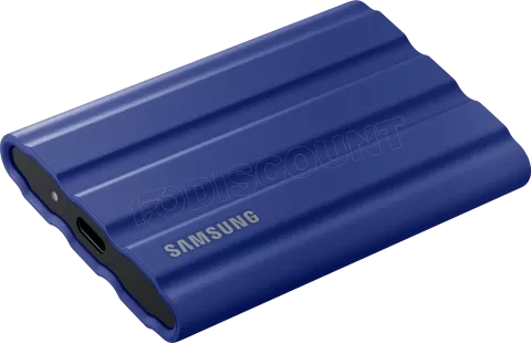 Photo de Disque SSD NVMe externe Samsung T7 Shield - 1To  (Bleu)