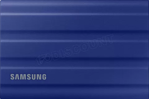 Photo de Disque SSD NVMe externe Samsung T7 Shield - 1To  (Bleu)