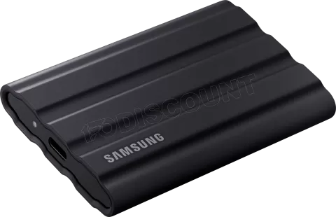 Photo de Disque SSD NVMe externe Samsung T7 Shield - 2To  (Noir)