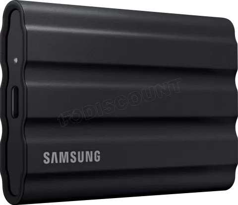 Photo de Disque SSD NVMe externe Samsung T7 Shield - 2To  (Noir)