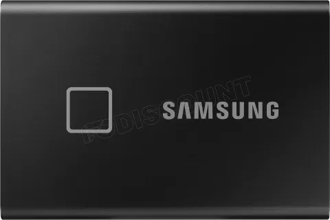 Photo de Disque SSD NVMe externe sécurisé Samsung T7 Touch - 2To  (Noir)