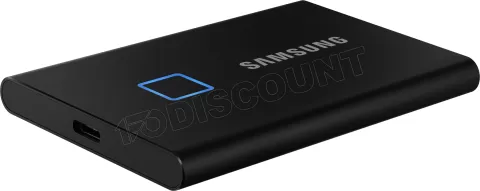 Photo de Disque SSD NVMe externe sécurisé Samsung T7 Touch - 2To  (Noir)