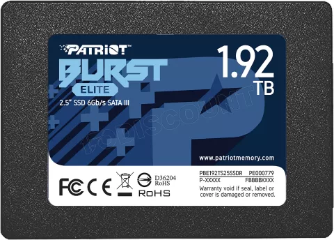 Photo de Disque SSD Patriot Burst Elite 2To  - S-ATA 2,5"