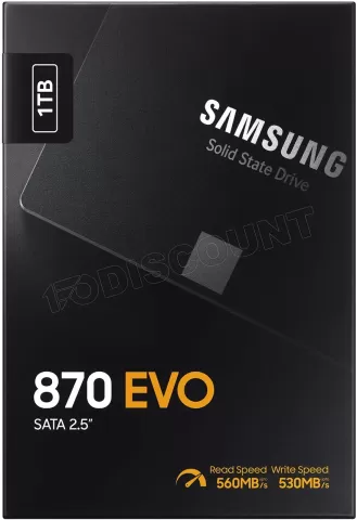 Photo de Disque SSD Samsung 870 Evo 1To  - S-ATA 2,5"