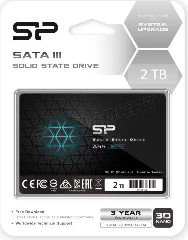 Photo de Disque SSD Silicon Power Ace A55 2To  - S-ATA 2,5"