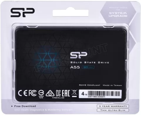 Photo de Disque SSD Silicon Power Ace A55 4To  - S-ATA 2,5"