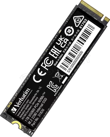 Photo de Disque SSD Verbatim Vi5000 1To - NVMe M.2 Type 2280