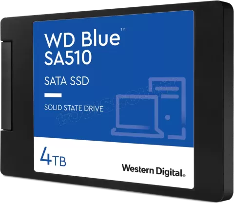 Photo de Disque SSD Western Digital Blue SA510 4To  - S-ATA 2,5"