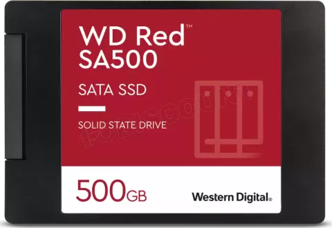 Photo de Disque SSD Western Digital Red SA500 NAS 500Go - S-ATA 2,5"