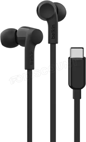 Photo de Ecouteurs Belkin Soundform USB-C (Noir)