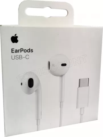 Photo de Ecouteurs intra-auriculaires Apple EarPods (Blanc)