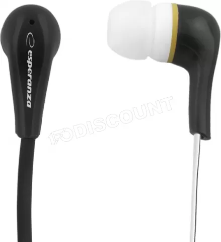 Photo de Ecouteurs intra-auriculaires Esperanza Lollipop (Noir)