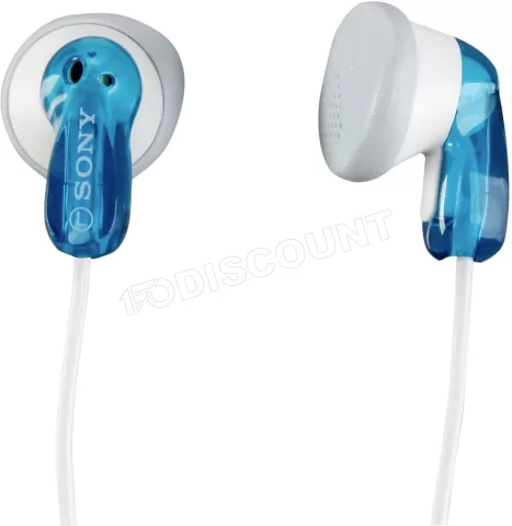 Photo de Ecouteurs intra-auriculaires Sony MDR-E9LP (Bleu)