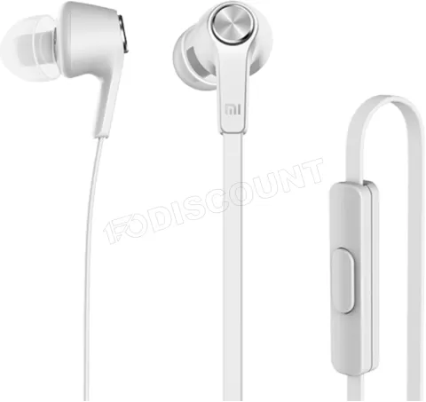 Photo de Ecouteurs intra-auriculaires Xiaomi Mi Piston Basic (Argent)