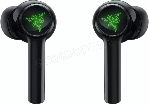 Photo de Ecouteurs sans fil Bluetooth Razer Hammerhead True Wireless (Noir)