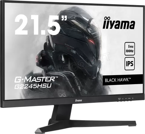 Photo de Ecran 22" Iiyama G-Master Black Hawk G2245HSU-B1 Full HD (Noir) 100Hz